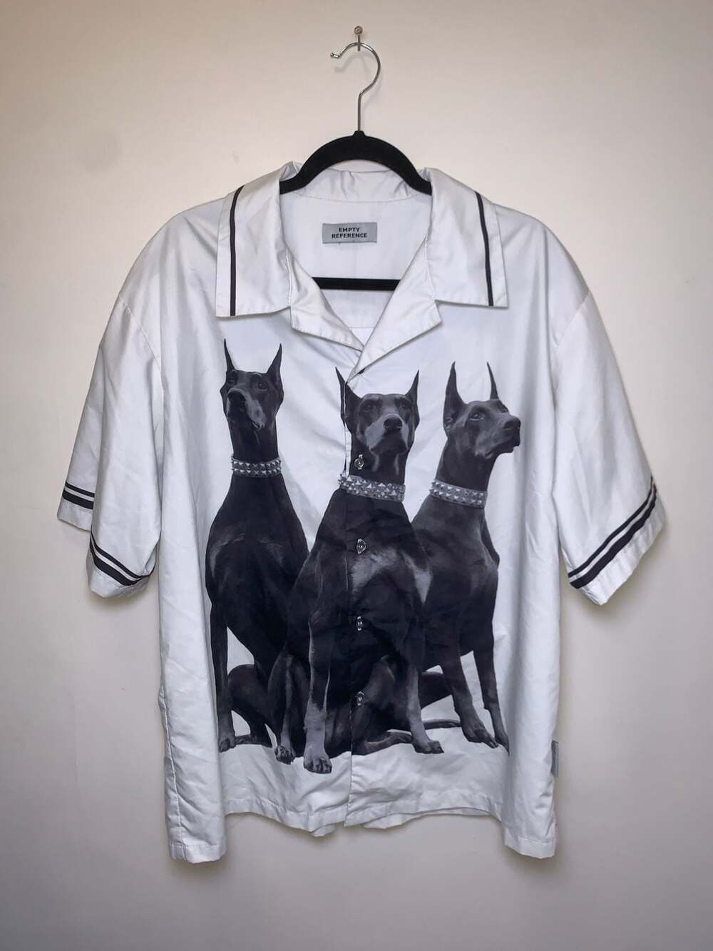 Empty Reference Doberman Pack Camp Collar Shirt